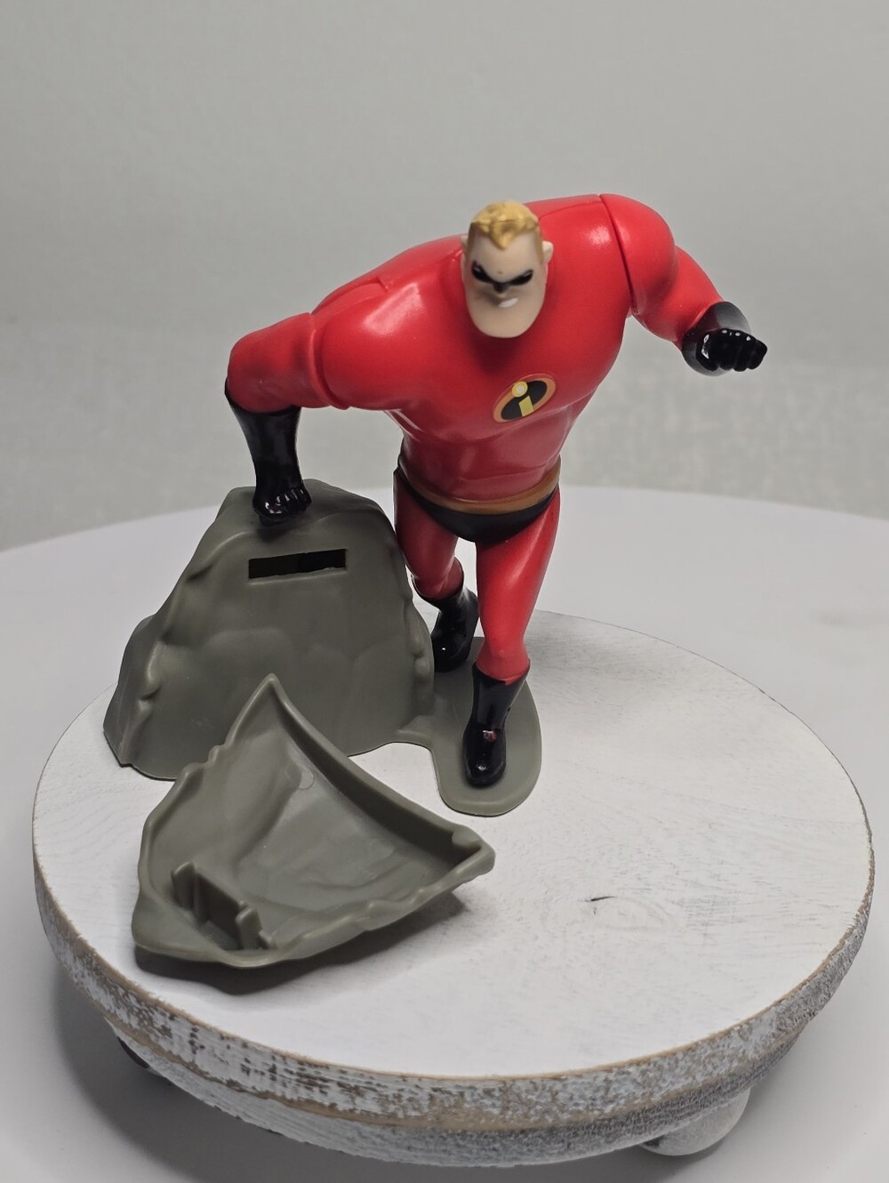 2018 McDonalds Happy Meal Toy Mr. Incredible Disney The Incredibles 2 With Rock